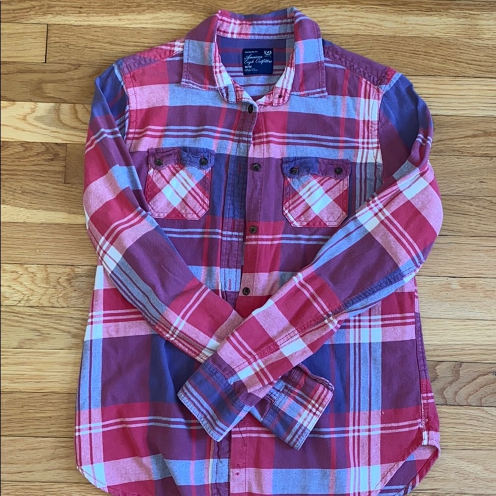 American Eagle Plaid Shirt